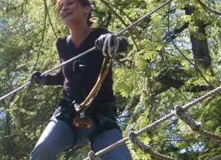  Recorrido acrobático en altura en el 53